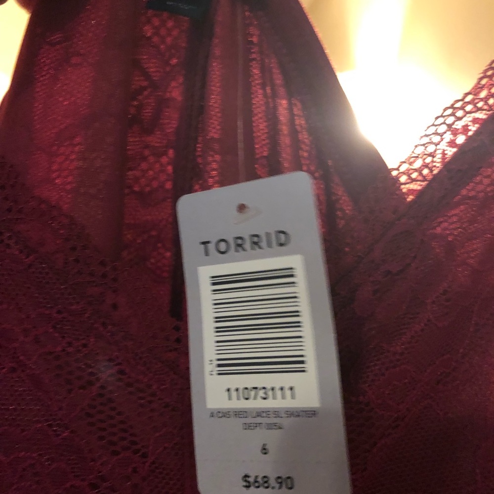 Maroon Dress